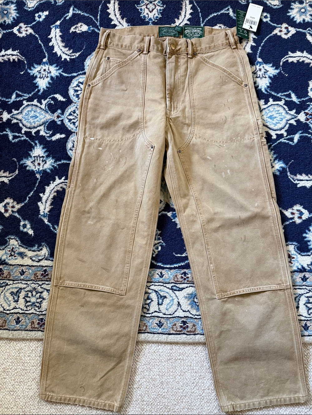 Polo by Ralph Lauren Khaki Carpenter Cargo Pants